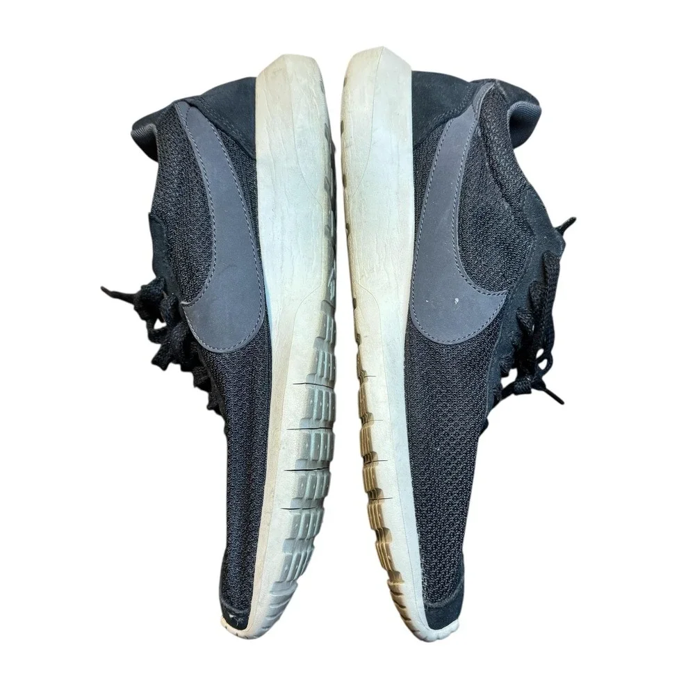 Nike Shoes Mens Size 11.5 Black Mesh Suede Athletic Sneakers‎ 802022-010